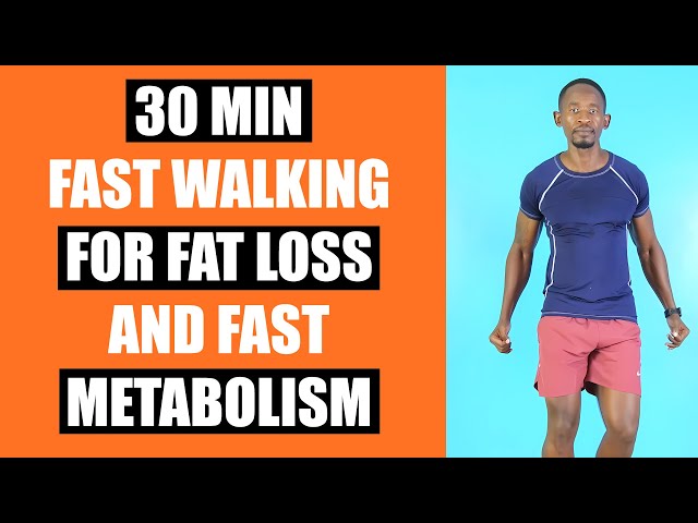 30-Minute Fast Indoor Walking Workout for A Fat Loss and Metabolism Boost