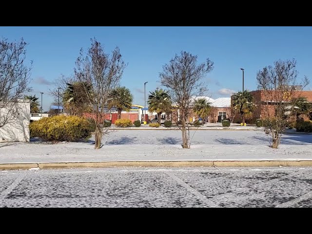 Rare snowstorm | Fayetteville North Carolina | 21-22 January 2025