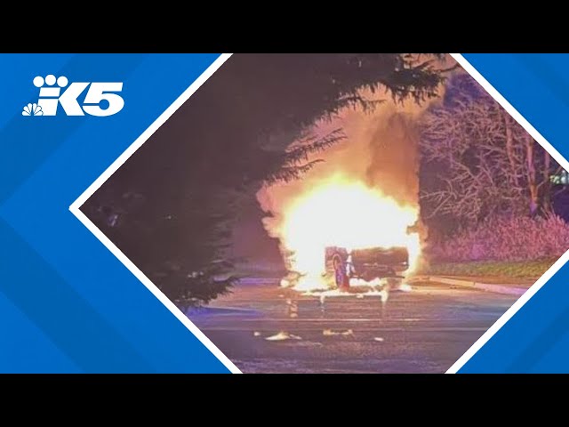 Chase in Bonney Lake leads to truck explosion