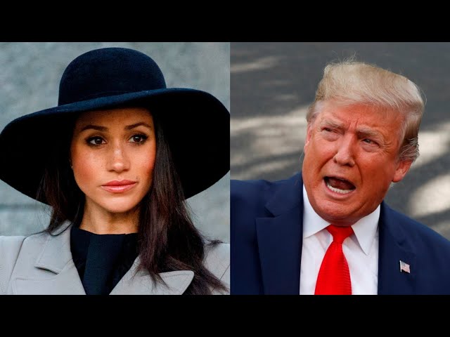 ‘The whole of Britain was laughing’: Trump takes a swipe at Meghan Markle