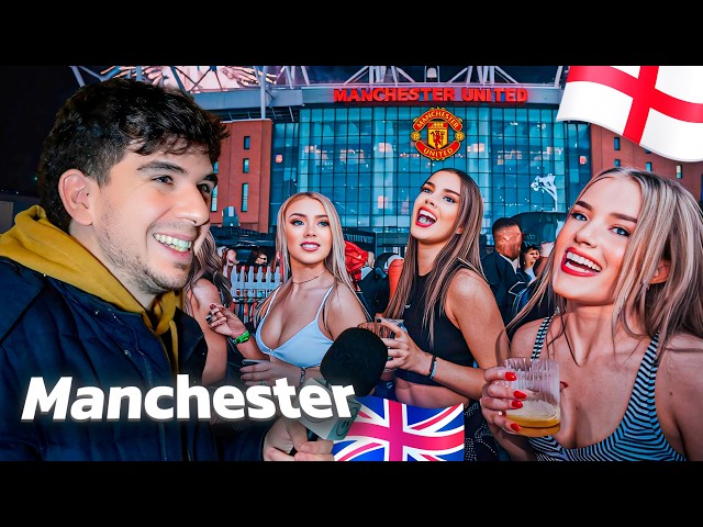 NIGHTLIFE IN MANCHESTER! Paradise of BRITISH WOMAN!