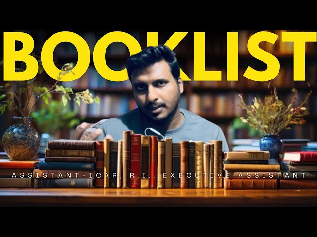 My Booklist for competitive exams