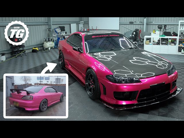 Nissan Silvia S15 TRANSFORMED: Detailing A Drifting Icon | Top Gear Clean Team