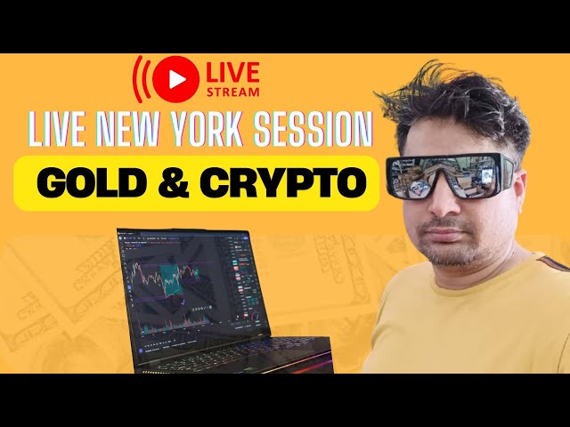 "Live Crypto & Gold Trading Session | Feb 9, 2025 | #Bitcoin #GoldTrading #CryptoTrading"