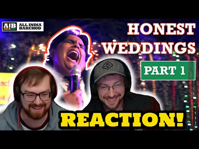 AIB Honest Indian Weddings (Pt. 1) REACTION! | The Slice of Life Podcast