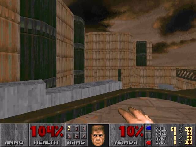 Doom II NRFTL level 1, The Earth Base: Keys, Secrets, exit