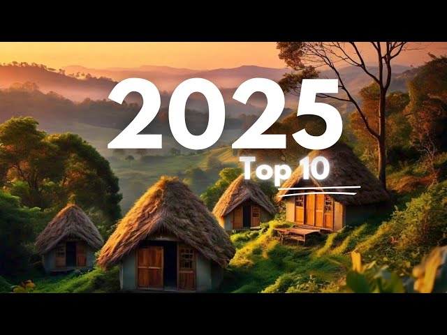 Top 10 Places To Visit in 2025 | Year of Travel | 4K