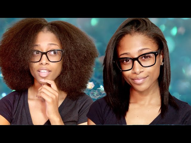 Naturally Curly to Sleeky Straight Routine | ZERO Frizz!