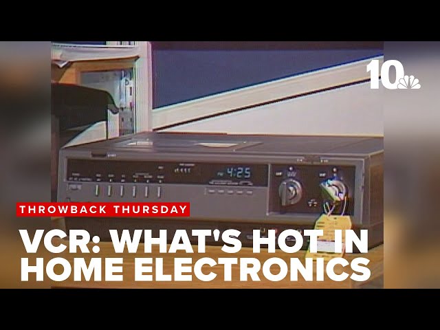 Throwback Thursday: A VCR was how much in 1982?