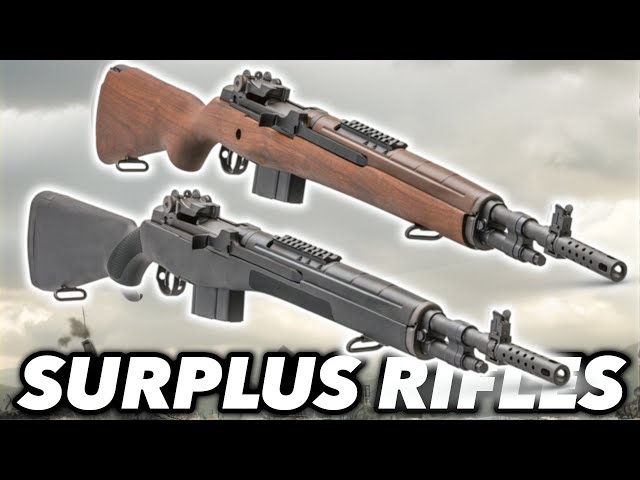 Top 10 Military Surplus Rifles Every American NEEDS!