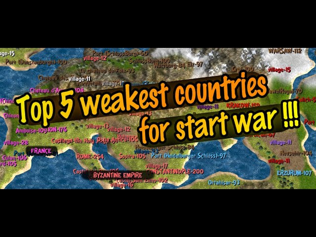 Top 5 weakest countries in the world 🔥 | Steel and flesh 2