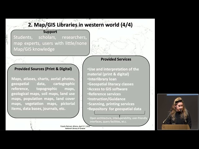 Greek Libraries and Users' Modern Geographical Information Needs, Ifigenia Vardakosta