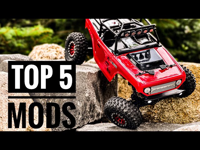 TOP 5 MODS for the Axial SCX24 - Best Upgrades for Performance Gains