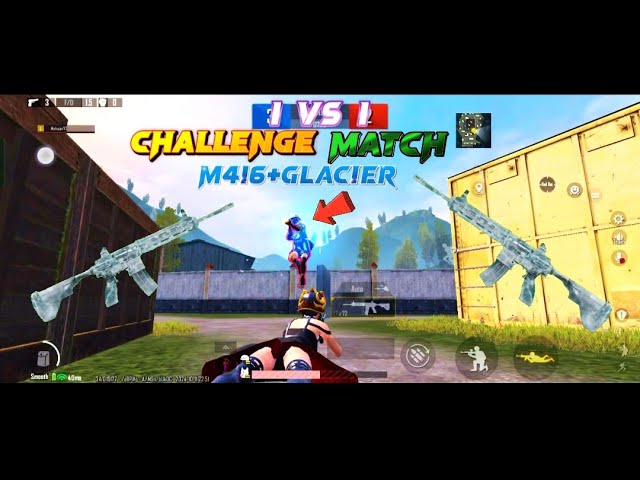 1VS1 Challenge Match | M416+Glacier 💀 Epics HeadShots🔥,1v1 GamePlay @MahajanGamingBoy | #fyp K💖H