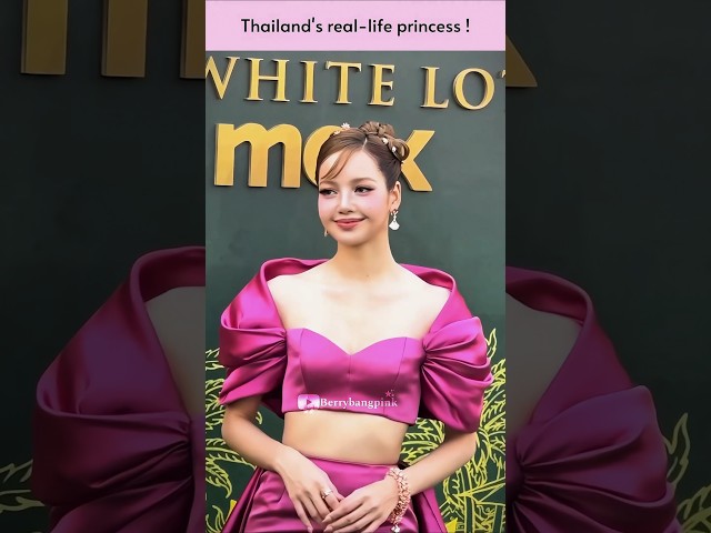 The main event🔥 Lisa at the white lotus s3 premiere 4K video #lisa #lalisa #shortsedit #blackpink