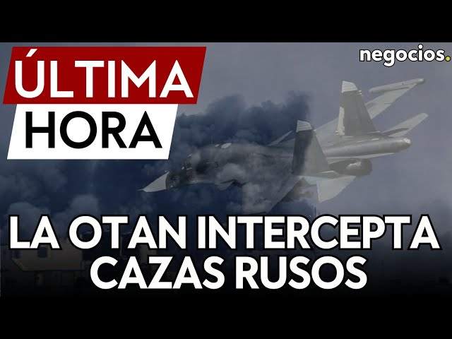 ÚLTIMA HORA | Interceptan 6 cazas de Rusia sobre el 'Lago de la OTAN': la policía activa persecución