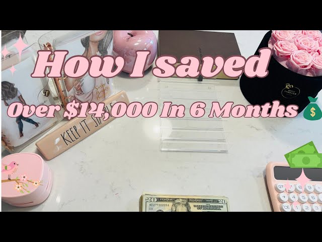 How I Saved Over $14,000 in 6 Months Using  Saving Challenges💸💰|#budgeting #money #save#cashstuffing