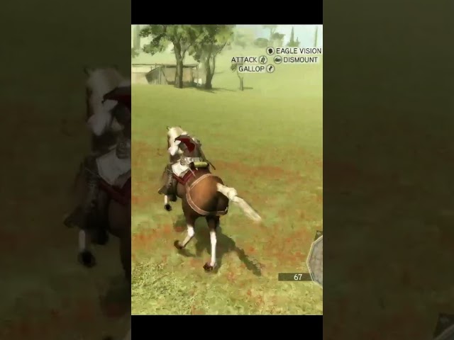 Epic Horseback Pursuits in Assassin's Creed 2! 🏇 (145) #shorts