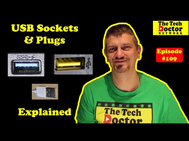 109: Which USB port is which? USB ports and plugs explained