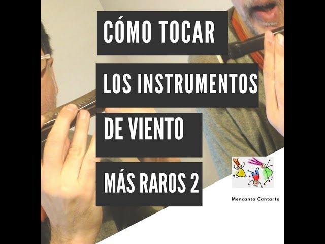 NOTAS DE FLAUTA 🎷🎷🎷 - INSTRUMENTOS DE VIENTO PARA NIÑOS - MENCANTA CANTARTE