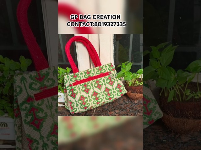 Tending jute bags 🔥💰#ecofriendly #jute#jutebags#GPBAGCREATION #music#instrumental#indiandrillbeat