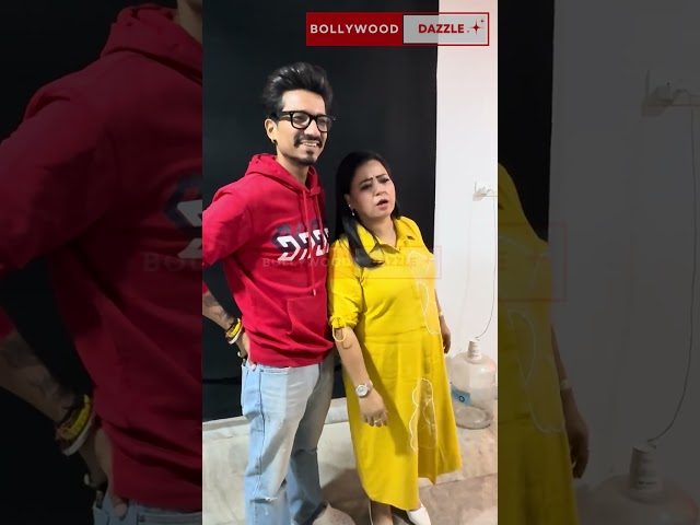 #Bharti Singh and Husband Harsh spotted At Bandra #bhartisingh #harshbeniwal #bollywooddazzle