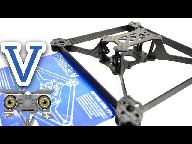 Source V Frame overview - TBS Open Source Vertical box drone racing frame Vertical Racing Frame