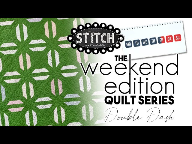 The Weekend Edition Quilt Series | Double Dash | Quilt 8 | Lisa Bongean | Primitive Gatherings