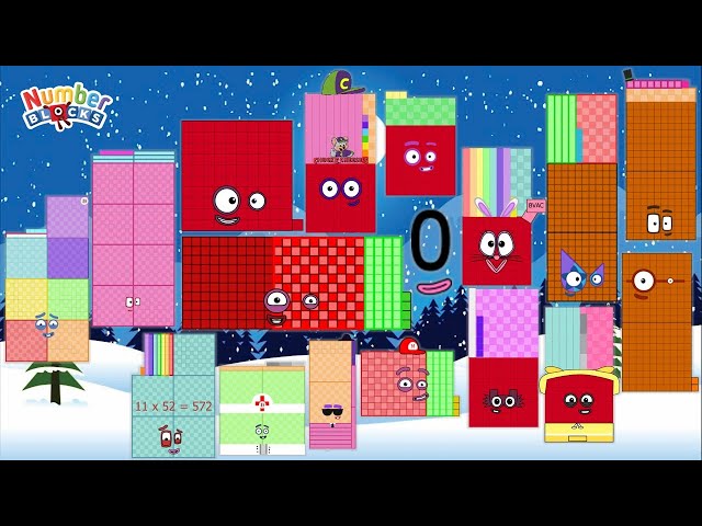 UNLOCKS! Numberblocks Skip Counting by 143! | Learn to Count | educational @ColorArt_id #maths