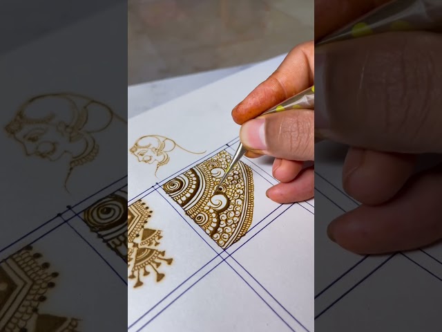 Heena by @artistashu31 easy art #viralvideo #heenaart #mehndi