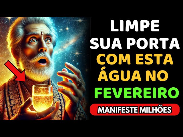 SEJA RICO! Limpe sua porta com ESTA ÁGUA no dia 6 DE FEVEREIRO E ATRAIA MUITO DINHEIRO – BUDISMO