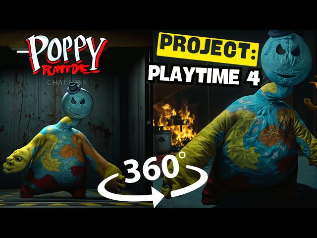 360 VR | Project: Playtime - The Death of Doey (Poppy Playtime Chapter 4 VS Project Playtime)