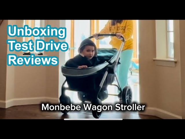 Monbebe Everyday Outings Wagon Stroller Walmart Exclusive: UnBoxing, Test Ride and Review Feedbacks