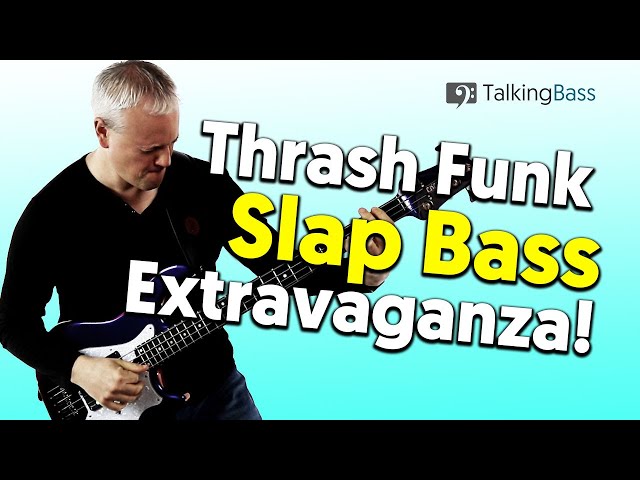 Bonin' In The Boneyard Riff Lesson - A Thrash Funk Slap Bass Extravaganza!