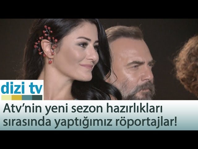 Atv'nin yeni sezon hazırlıkları sırasında yaptığımız röportajlar! - Dizi Tv 558. Bölüm