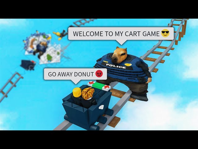 Roblox Cart Ride TROLLING FUNNY MOMENTS (MY GAME)