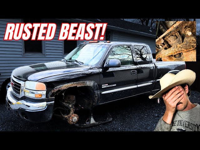 I Bought A RUSTY GMC 2500 HD DURAMAX As My New Work Truck | 2004 GMC 2500 HD SIERRA SLT LLY Duramax