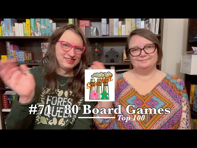 Top 100 Board Games: #71 to 80!!