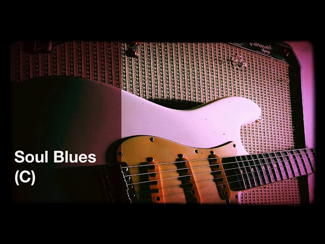 Soul Blues Jam | Sexy Guitar Backing Track (C)