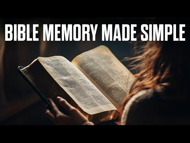 Struggling to Memorize Scripture? Try THIS!