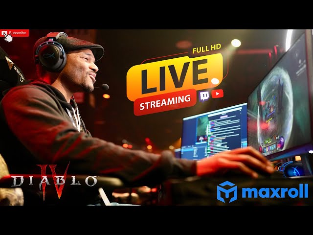 [LIVE]Chill vibes. Back to Diablo. Some D4, and maybe some D3 later :)  #maxroll