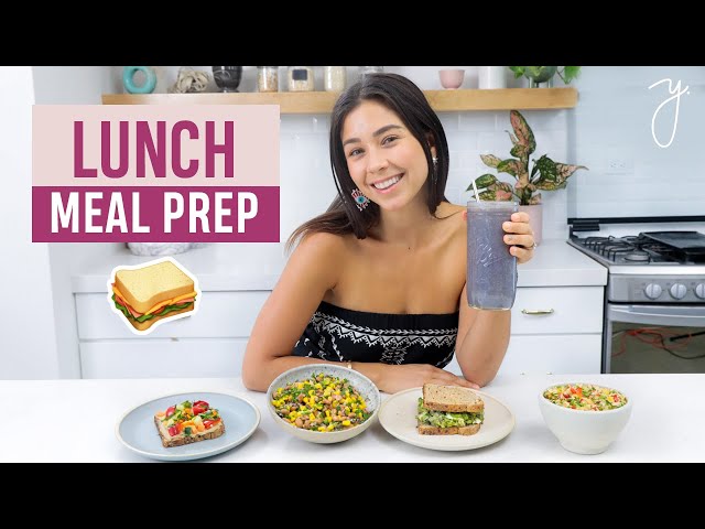 5 HEALTHY LUNCHES I Easy, Quick & Cheap