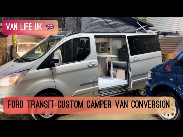 Ford Transit Custom Camper Van Conversion - Uk Camping - Camper Van Ideas - Van Life uk