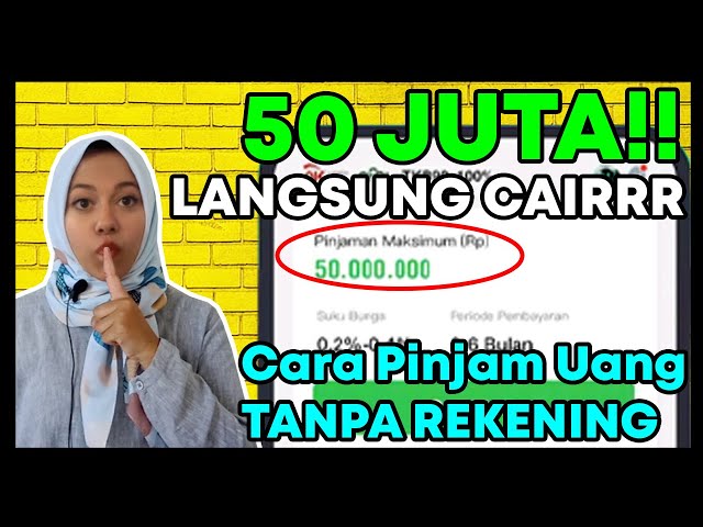 🔴 JANGAN PANIK | Cara Pinjam Uang Tanpa Rekening Gratis ADMIN !