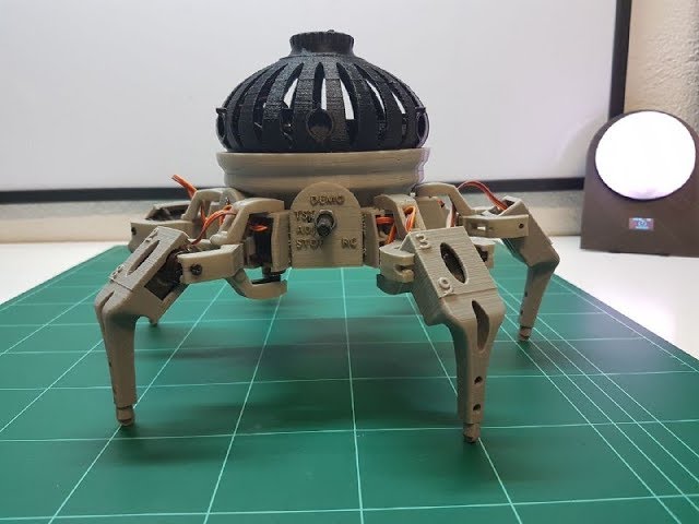 First steps of the Arduino Vorpal Combat Hexapod Robot.