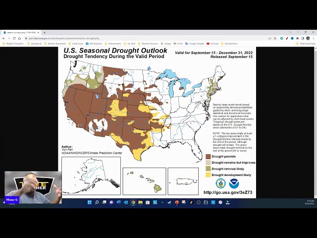 Hurricane Ian? Fall Like Weather For Most of America...