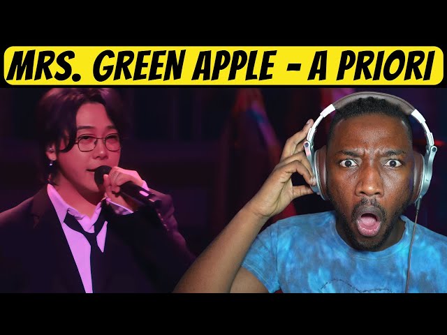 Mrs  GREEN APPLE – A Priori【LIVE from “Harmony”】 REACTION