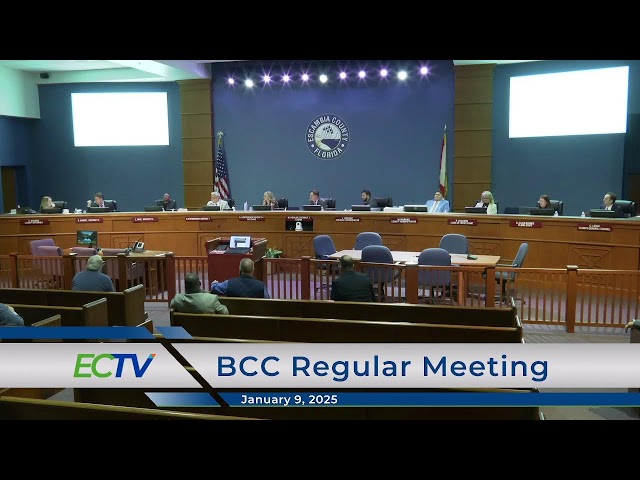 BCC Meeting 01/09/25