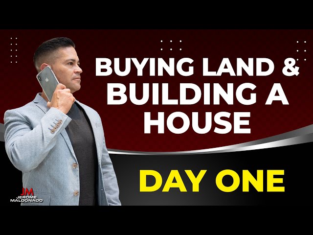 PART 1: Buying Land & Building a House | Documenting the Process