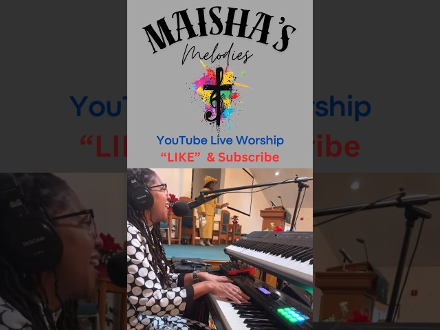 Join ​⁠@MaishasMelodies ​⁠@YouTube live worship! #sundayservice #praiseandworship #gospel #music